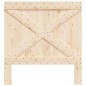 vidaXL Kopfteil 100x104 cm Massivholz Kiefer