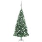 vidaXL Künstlicher Weihnachtsbaum Beleuchtung & Kugeln LEDs 300cm Grün vidaXL Künstlicher Weihnachtsbaum Beleuchtung & Kugeln LEDs 300cm Grün