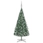 vidaXL Künstlicher Weihnachtsbaum Beleuchtung & Kugeln LEDs 400cm Grün vidaXL Künstlicher Weihnachtsbaum Beleuchtung & Kugeln LEDs 400cm Grün