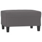 vidaXL Fußhocker Grau 70x55x41 cm Kunstleder vidaXL Fußhocker Grau 70x55x41 cm Kunstleder