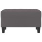 vidaXL Fußhocker Grau 70x55x41 cm Kunstleder vidaXL Fußhocker Grau 70x55x41 cm Kunstleder