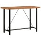 vidaXL Bartisch 150x70x107 cm Massivholz Akazie und Eisen vidaXL Bartisch 150x70x107 cm Massivholz Akazie und Eisen