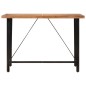 vidaXL Bartisch 150x70x107 cm Massivholz Akazie und Eisen vidaXL Bartisch 150x70x107 cm Massivholz Akazie und Eisen