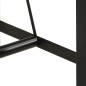 vidaXL Bartisch 110x55x107 cm Altholz Massiv und Eisen vidaXL Bartisch 110x55x107 cm Altholz Massiv und Eisen