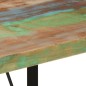 vidaXL Bartisch 110x55x107 cm Altholz Massiv und Eisen vidaXL Bartisch 110x55x107 cm Altholz Massiv und Eisen