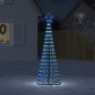 vidaXL Weihnachtsbaum Kegelform 275 LEDs Blau 180 cm vidaXL Weihnachtsbaum Kegelform 275 LEDs Blau 180 cm