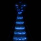 vidaXL Weihnachtsbaum Kegelform 688 LEDs Blau 300 cm vidaXL Weihnachtsbaum Kegelform 688 LEDs Blau 300 cm