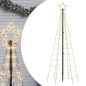 vidaXL LED-Weihnachtsbaum mit Erdspießen 220 LEDs Warmweiß 180 cm vidaXL LED-Weihnachtsbaum mit Erdspießen 220 LEDs Warmweiß 180 cm