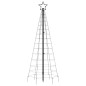 vidaXL LED-Weihnachtsbaum mit Erdspießen 220 LEDs Warmweiß 180 cm vidaXL LED-Weihnachtsbaum mit Erdspießen 220 LEDs Warmweiß 180 cm