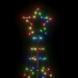 vidaXL LED-Weihnachtsbaum mit Erdspießen 220 LEDs Mehrfarbig 180 cm vidaXL LED-Weihnachtsbaum mit Erdspießen 220 LEDs Mehrfarbig 180 cm