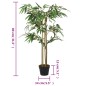 vidaXL Bambusbaum Künstlich 380 Blätter 80 cm Grün vidaXL Bambusbaum Künstlich 380 Blätter 80 cm Grün