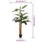 vidaXL Bananenbaum Künstlich 18 Blätter 150 cm Grün vidaXL Bananenbaum Künstlich 18 Blätter 150 cm Grün