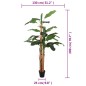 vidaXL Bananenbaum Künstlich 22 Blätter 200 cm Grün vidaXL Bananenbaum Künstlich 22 Blätter 200 cm Grün