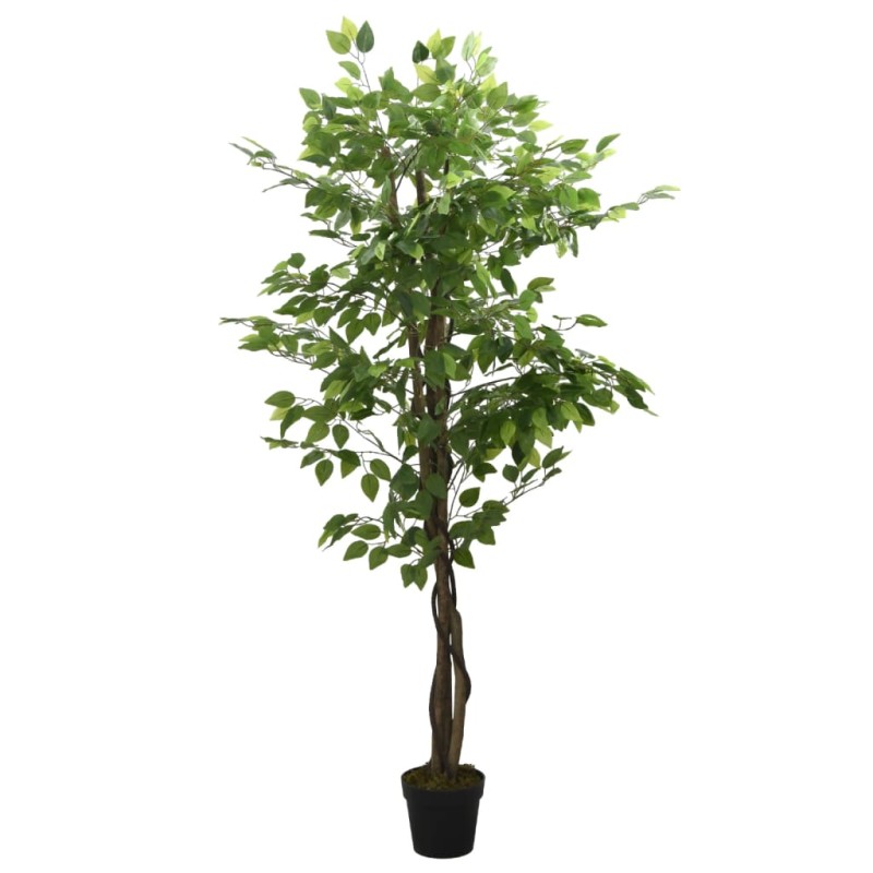 vidaXL Ficusbaum Künstlich 378 Blätter 80 cm Grün vidaXL Ficusbaum Künstlich 378 Blätter 80 cm Grün