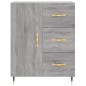 vidaXL Highboard Grau Sonoma 69,5x34x180 cm Holzwerkstoff vidaXL Highboard Grau Sonoma 69,5x34x180 cm Holzwerkstoff