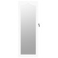 Schmuckschrank mit Spiegel Wandmontage Weiß 37,5x10x106 cm Schmuckschrank mit Spiegel Wandmontage Weiß 37,5x10x106 cm