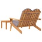 2-tlg. Garten-Lounge-Set Adirondack Massivholz Akazie 2-tlg. Garten-Lounge-Set Adirondack Massivholz Akazie