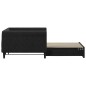 vidaXL Tagesbett Ausziehbar Schwarz 100x200 cm Samt vidaXL Tagesbett Ausziehbar Schwarz 100x200 cm Samt