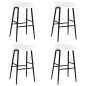 vidaXL 5-tlg. Bar-Set Schwarz und Weiß vidaXL 5-tlg. Bar-Set Schwarz und Weiß