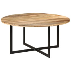 vidaXL Esstisch 150x75 cm Massivholz Mango