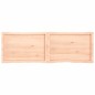 vidaXL Tischplatte 160x50x4 cm Massivholz Eiche Unbehandelt Baumkante vidaXL Tischplatte 160x50x4 cm Massivholz Eiche Unbehandelt Baumkante