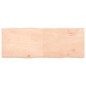 vidaXL Tischplatte 160x60x4 cm Massivholz Eiche Unbehandelt Baumkante vidaXL Tischplatte 160x60x4 cm Massivholz Eiche Unbehandelt Baumkante