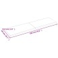 vidaXL Tischplatte 180x50x4 cm Massivholz Eiche Unbehandelt Baumkante vidaXL Tischplatte 180x50x4 cm Massivholz Eiche Unbehandelt Baumkante