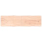 vidaXL Tischplatte 220x60x6 cm Massivholz Eiche Unbehandelt Baumkante vidaXL Tischplatte 220x60x6 cm Massivholz Eiche Unbehandelt Baumkante