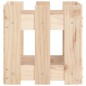 vidaXL Pflanzkübel Lattenzaun-Design 30x30x30 cm Massivholz Kiefer vidaXL Pflanzkübel Lattenzaun-Design 30x30x30 cm Massivholz Kiefer