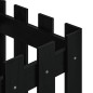 vidaXL Pflanzkübel Lattenzaun-Design Schwarz 40x40x40 cm Kiefernholz vidaXL Pflanzkübel Lattenzaun-Design Schwarz 40x40x40 cm Kiefernholz