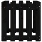 vidaXL Pflanzkübel Lattenzaun-Design Schwarz 50x50x50 cm Kiefernholz vidaXL Pflanzkübel Lattenzaun-Design Schwarz 50x50x50 cm Kiefernholz