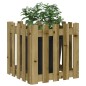 vidaXL Pflanzkübel Latten-Design 50x50x50 cm Kiefernholz Imprägniert vidaXL Pflanzkübel Latten-Design 50x50x50 cm Kiefernholz Imprägniert