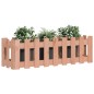 vidaXL Hochbeet Lattenzaun-Design 100x30x30 cm Massivholz Douglasie