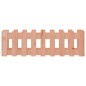 vidaXL Hochbeet Lattenzaun-Design 100x30x30 cm Massivholz Douglasie