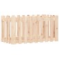 vidaXL Hochbeet Lattenzaun-Design 100x50x50 cm Massivholz Kiefer vidaXL Hochbeet Lattenzaun-Design 100x50x50 cm Massivholz Kiefer