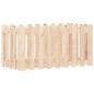 vidaXL Hochbeet Lattenzaun-Design 100x50x50 cm Massivholz Kiefer vidaXL Hochbeet Lattenzaun-Design 100x50x50 cm Massivholz Kiefer