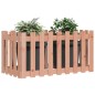 vidaXL Hochbeet Lattenzaun-Design 100x50x50 cm Massivholz Douglasie vidaXL Hochbeet Lattenzaun-Design 100x50x50 cm Massivholz Douglasie