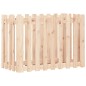 vidaXL Hochbeet Lattenzaun-Design 100x50x70 cm Massivholz Kiefer vidaXL Hochbeet Lattenzaun-Design 100x50x70 cm Massivholz Kiefer