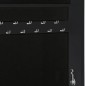 Spiegel-Schmuckschrank Freistehend Schwarz 42x38x152 cm Spiegel-Schmuckschrank Freistehend Schwarz 42x38x152 cm