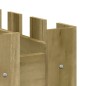 vidaXL Hochbeet Lattenzaun-Design 150x50x50 cm Kiefernholz Imprägniert vidaXL Hochbeet Lattenzaun-Design 150x50x50 cm Kiefernholz Imprägniert