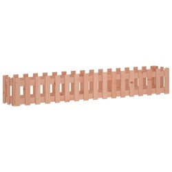 vidaXL Hochbeet Lattenzaun-Design 200x30x30 cm Massivholz Douglasie