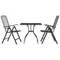vidaXL 3-tlg. Garten-Essgruppe Anthrazit Streckgitter vidaXL 3-tlg. Garten-Essgruppe Anthrazit Streckgitter