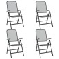 vidaXL 5-tlg. Garten-Essgruppe Anthrazit Streckgitter vidaXL 5-tlg. Garten-Essgruppe Anthrazit Streckgitter