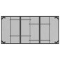 vidaXL 7-tlg. Garten-Essgruppe Anthrazit Streckgitter vidaXL 7-tlg. Garten-Essgruppe Anthrazit Streckgitter