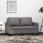 vidaXL 2-Sitzer-Sofa Grau 120 cm Kunstleder vidaXL 2-Sitzer-Sofa Grau 120 cm Kunstleder