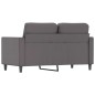 vidaXL 2-Sitzer-Sofa Grau 120 cm Kunstleder vidaXL 2-Sitzer-Sofa Grau 120 cm Kunstleder