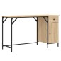 vidaXL Computertisch Sonoma-Eiche 131x48x75 cm Holzwerkstoff vidaXL Computertisch Sonoma-Eiche 131x48x75 cm Holzwerkstoff