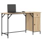 vidaXL Computertisch Sonoma-Eiche 131x48x75 cm Holzwerkstoff vidaXL Computertisch Sonoma-Eiche 131x48x75 cm Holzwerkstoff