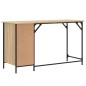 vidaXL Computertisch Sonoma-Eiche 131x48x75 cm Holzwerkstoff vidaXL Computertisch Sonoma-Eiche 131x48x75 cm Holzwerkstoff