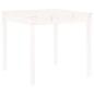 vidaXL 3-tlg. Garten-Bistro-Set Weiß Massivholz Kiefer vidaXL 3-tlg. Garten-Bistro-Set Weiß Massivholz Kiefer